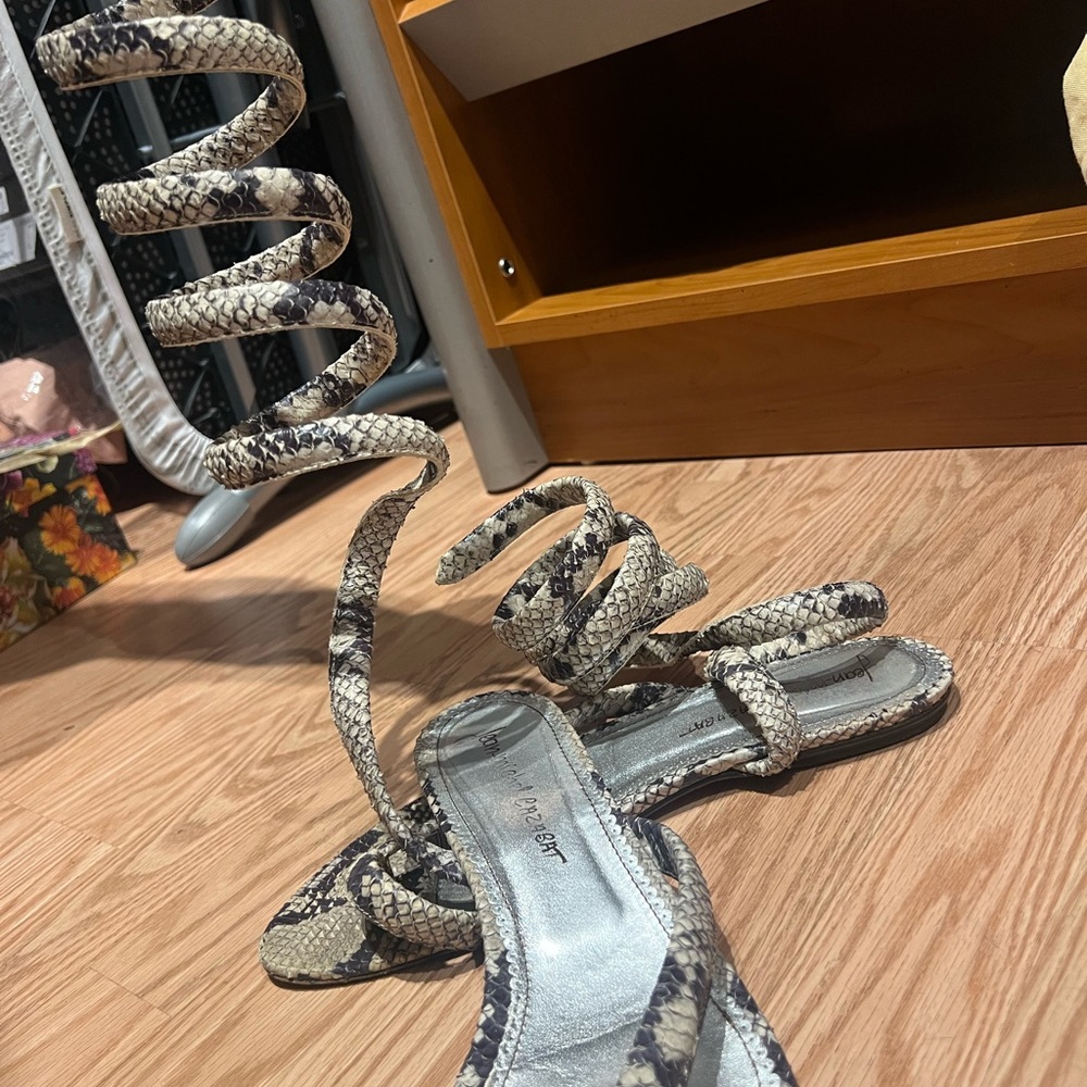 Jean-Michel Cazabat python sandal
